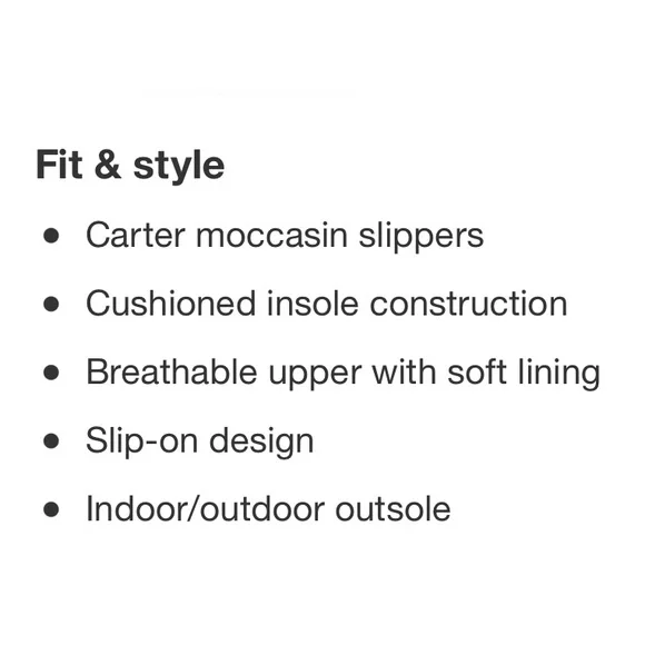 Boys' Lionel Moccasin Slippers - Cat & Jack™ Chestnut Size 13 - Picture 6 of 8